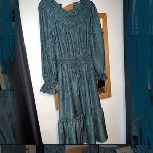 Long sleeve, long dress